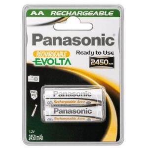 Panasonic AA 2450 mAh punjiva baterija Evolta