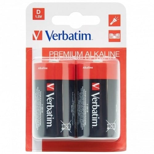 Verbatim LR20 D alkalna baterija 1.5V