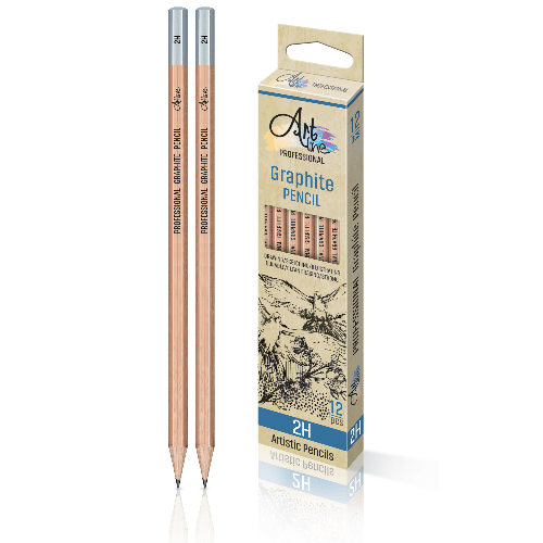 Grafitna olovka za crtanje Art Line tvrdoća 2H NS24278