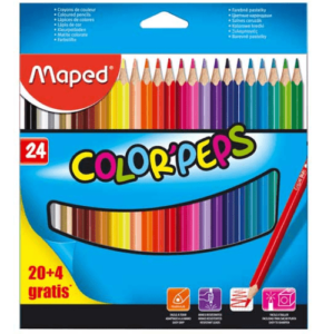 Drvene bojice Maped Color peps 20+4 - Slika 1