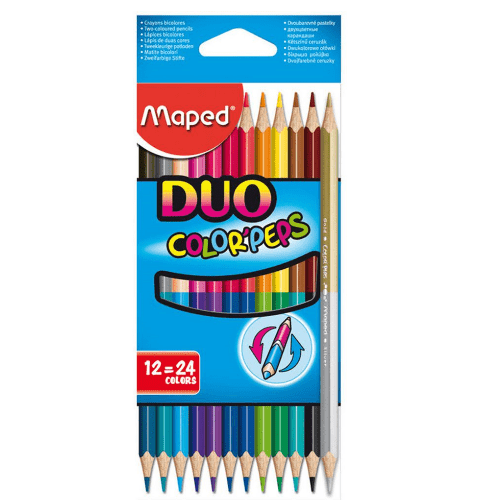 17944-M829600 MAPED BOJICE COLOR PEPS DUO 12 kroz 24 BUBALICA
