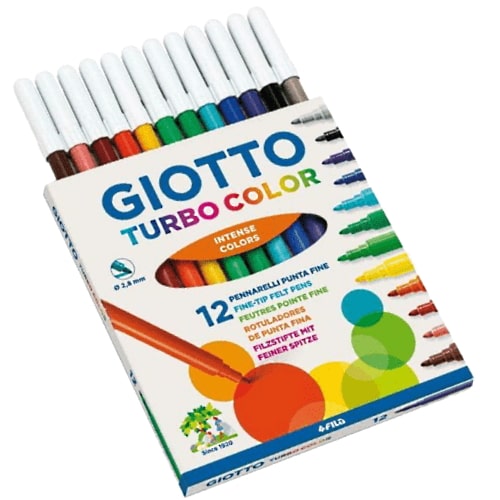 Flomasteri Giotto Turbo Color 12kom fila bubalica Flomasteri-Giotto-Turbo-Color-12kom-fila-bubalica