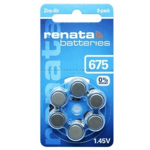 675 baterija za slušni aparat Renata