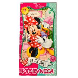 Party pozivnice Minnie Mouse 1/100 318700 - Slika 4