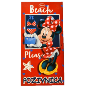 Party pozivnice Minnie Mouse 1/100 318700 - Slika 3