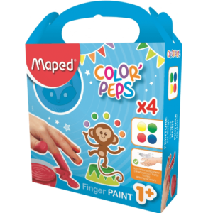 Boje za prste Maped 80g X4 M812510 - Slika 1