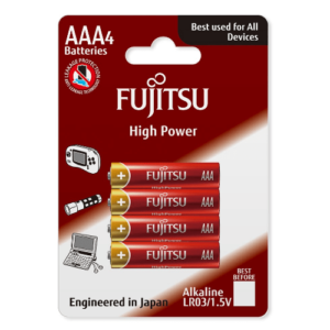 Fujitsu AAA LR03 4B 1/4 1.5V alkalna baterija - Slika 1