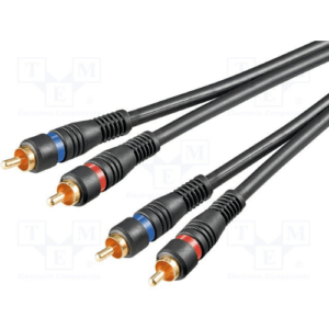 Kabl 2RCA-2RCA 1.5m CABLE-452 63-055CABLE-452 - Slika 1