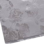 Papir ukrasni sa printom srebrne ruže 1m 10k Tinny paper 136857