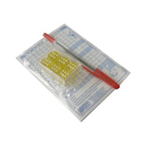 Set yamb 10 + olovka + kockice 8372