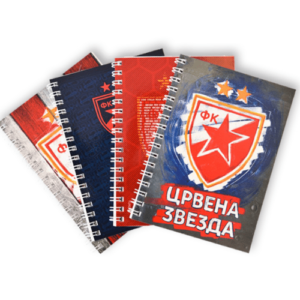 Blokčić A6 Crvena Zvezda grb 300200 - Slika 1
