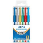Olovka-gel-glitter-set-6-boja-SC597-NS26307-bubalica