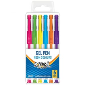 Olovka-gel-neon-set-6-boja-SC596-NS26306-bubalica