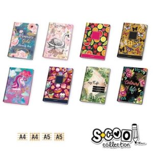 Sveska A4 tvrdi povez kocka 80l S-cool SC133 NS04991 - Slika 4