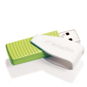 Verbatim 8gb swivel green 2.0 drive UFV98426-1G