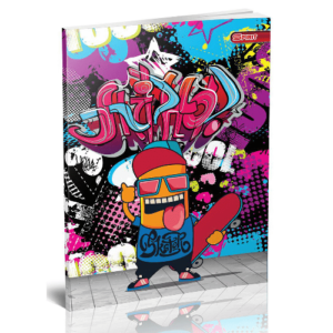 Sveska A4 MP Dikto Grafiti 52L TTS 406189 - Slika 3