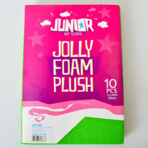 Jolly Plush Foam eva pena pliš zelena A4 10K 134260 - Slika 1