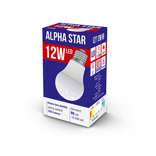Alpha Star ECO E27 12W 220V
