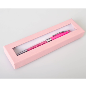 Hemijska olovka u kutiji plava Diva 07B pink 412041 - Slika 1