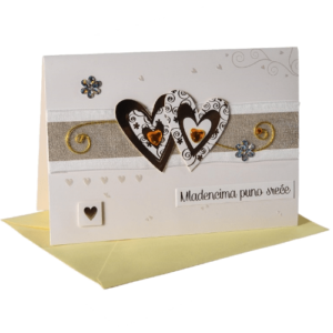 Čestitka Lux venčanje miks 710860 - Slika 4