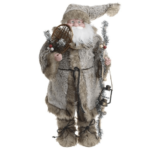 NG.lutka Deda Mraz bež platneni 60cm 0211347