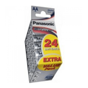 Panasonic baterije LR6EPS/24PD AA 24kom alkalne everyday - Slika 1