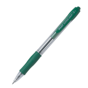 Pilot hemijska olovka super grip zelena F 316091 - Slika 1