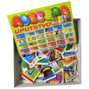 Slagalica edukativna Abaceda domino puzzle