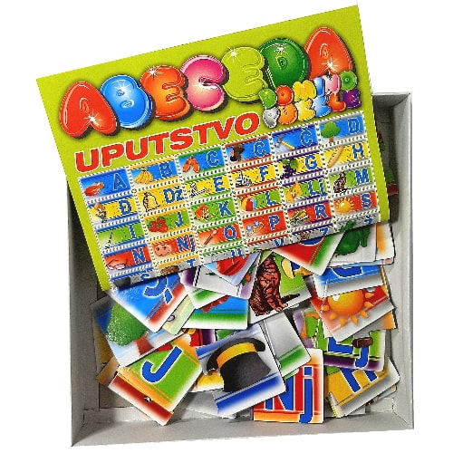 Slagalica edukativna Abaceda domino puzzle