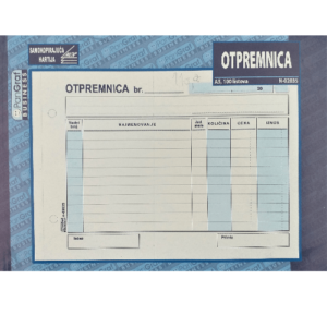 Obrazac N02035 otpremnica A5 - Slika 1