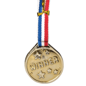 Crafty winner medalja zlatna PVC 3k 137795 - Slika 1