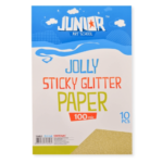 Jolly Glitter Paper papir sa šljokicama zlatna A4 25g 10k 135139