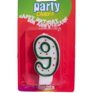 Svećica rođendanska miks broj 9 fun party 710073 - Slika 1