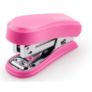 Heftalica mini 12 listova 24/6 Novus roze - Slika 1