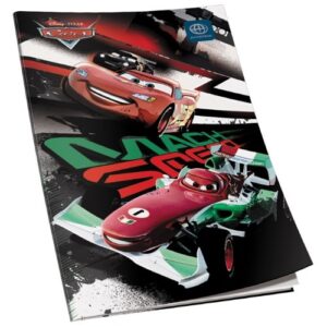 Sveska meki povez A5 linije 60L 80g Cars Racers Interdruk