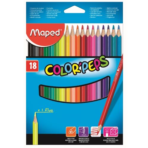 Bojice Maped Color Peps Maped bojice 18kom Colorpeps