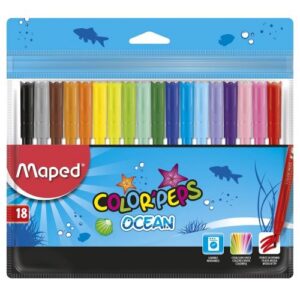 Flomasteri 18kom Maped Ocean M845721