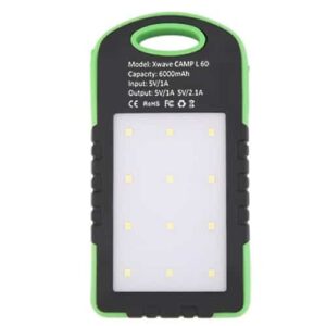 Power bank 6000mAh solarni punjač camping flash 023626 - Slika 2