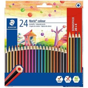 Staedtler drvene bojice 20+4 Noris 185 C24 P