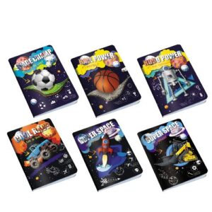 Sveska S-Cool A4 dikto 50+2l space SC803 - Slika 1