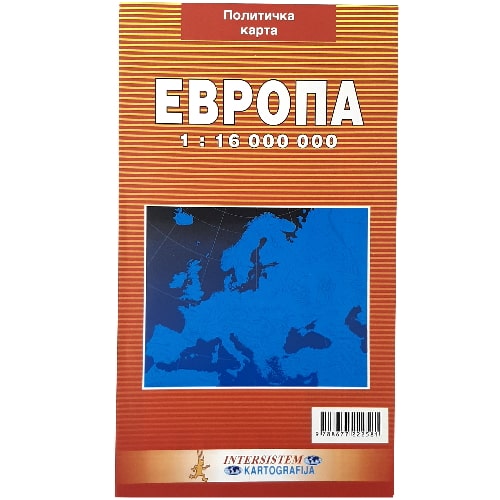 Evropa politička karta Intersistem