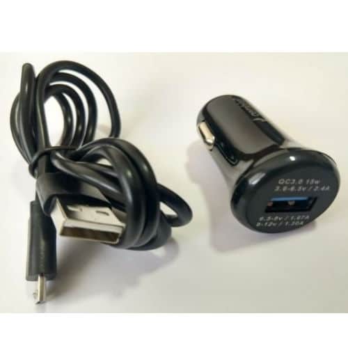 Auto punjač brzi + kabl 15W Gembird NPA-AC24 QC3.0 4709