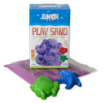 Play sand kinetički pesak sa kalupima ljubičasta 400g 130741