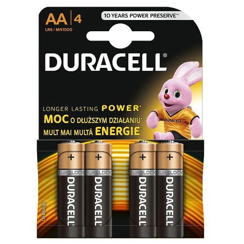 Alkalne baterije Duracell AA (LR6) basic alkalne baterije duracell
