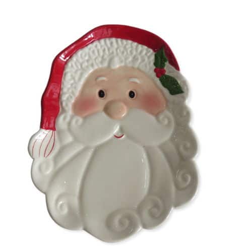Tanjir deda mraz gifty plate 10 oblik 20x16cm 760182