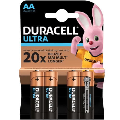 Alkalne baterije Duracell Ultra AA (LR06) duracell alkalna baterija