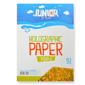 Papir hologramski žuta A4 250g 10K Jolly Holographic 136162 - Slika 1