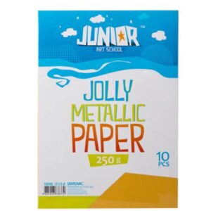 Papir metalik žuta A4 250g 10K Jolly Metalic Paper 136103 - Slika 1