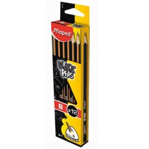 MAPED grafitna olovka BLACK PEPS B 12 850024 - Slika 1