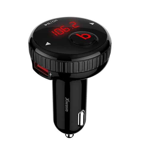 Fm transmiter bluetooth 5.0 Xwave BT69 3.4A dual usb lcd 025630